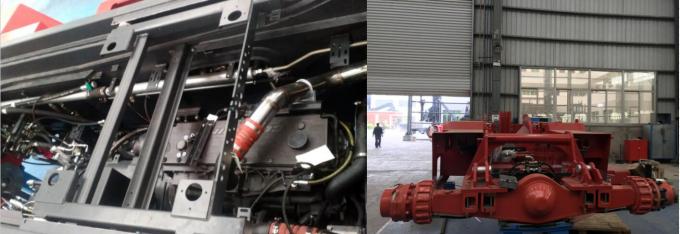 Cummins Stackable Engine Racks Cummins Engine 45 Ton Container Reach Stacker Untuk Pelabuhan Pengiriman