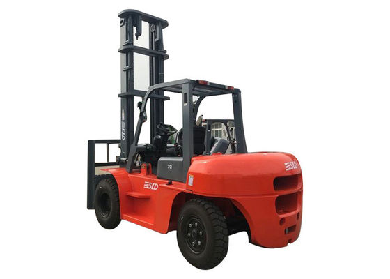 45000kgs Kapasitas muat Kontainer kosong merah Handler dengan ZF 5WG261 AUTO Transmission