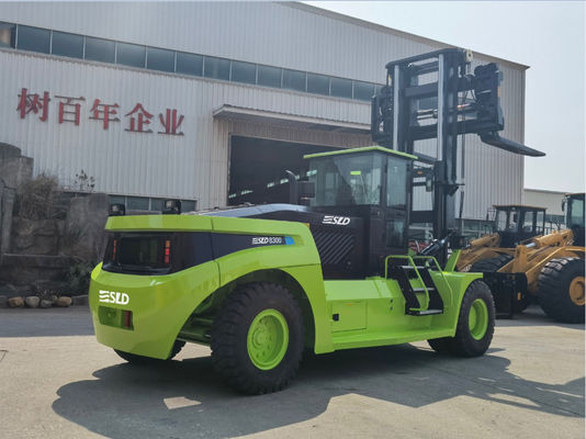 Mesin Cummins 30T Penanganan Kontainer Forklift Dengan Hidrolik Fork Positioner