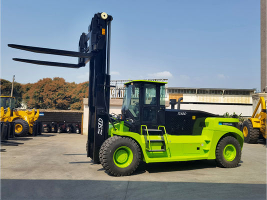 Logistic Yard 30000kgs Forklift Angkat Berat Untuk Menumpuk Kontainer 20GP