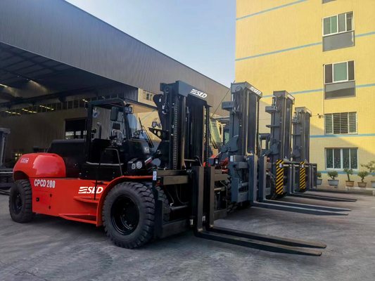 Forklift Angkat Berat 18 Ton 20 Ton Besar untuk Industri Sewa Transportasi