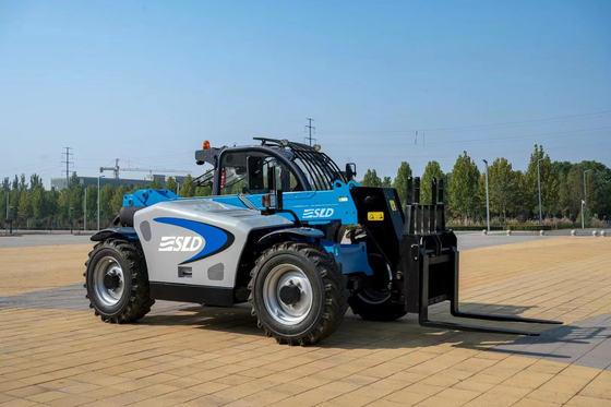 3 Ton Telescopic Forklift Loader 7m 14m 17m Dengan Mesin Diesel CUMMINS