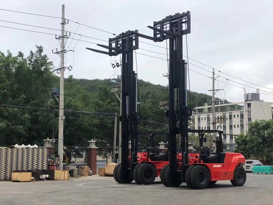 Forklift Tugas Berat 12 Ton Dengan Mesin Cummins