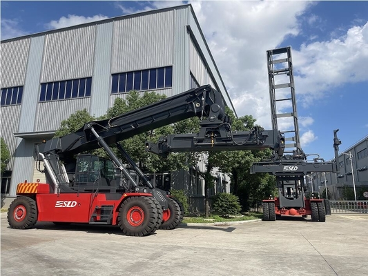 Kessler L102 Steering Axle Container Reach Stacker Handling ISO 20ft-40ft Container