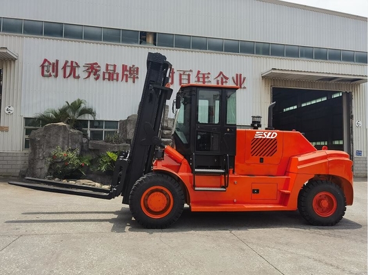 Beban Nominal 16000 Kgs FD160 Heavy Lift Forklift Dengan Mesin Yuchai Atau CUMMINS