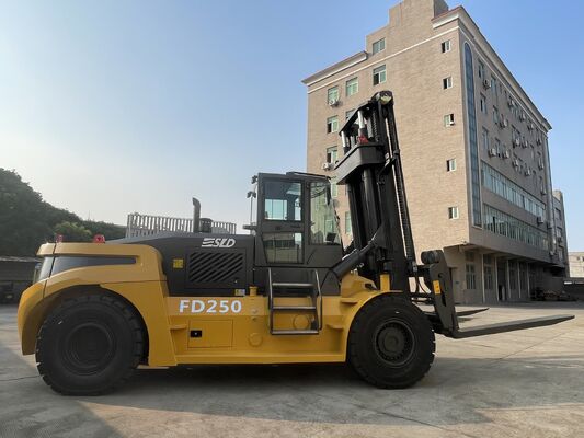 FD180 Container Yard Handling 18 Ton Heavy Lift Forklift Truck With Side Shift