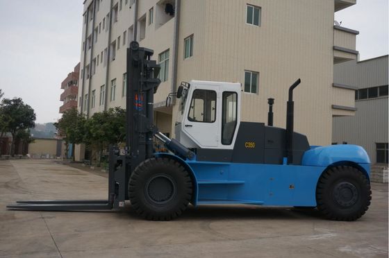 FD350 35000kgs Truk Forklift Tugas Berat Untuk Pengangkutan Dan Penumpukan