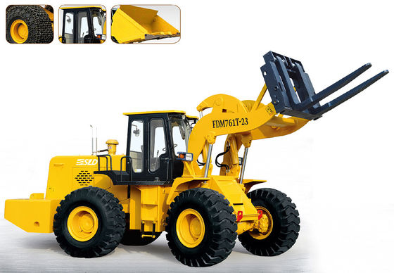 175kw 3430mm Tiang 23 Ton Lifting Block Forklift Loader