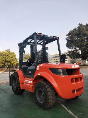 3m 8000 lb 8k 3.5T 3500kgs 4WD 4X4 Forklift Semua Medan Kasar