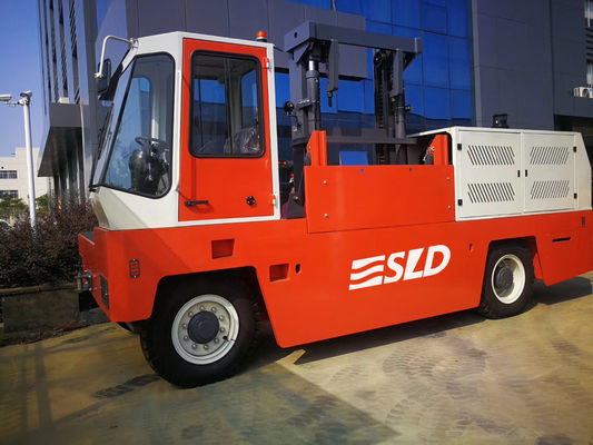 3,6 m Gudang Benda Panjang 5t Truk Forklift Pemuat Samping