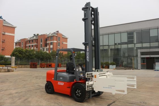 Mesin ISUZU FD40 8k 4t Truk Forklif Diesel Dengan Penjepit Bale