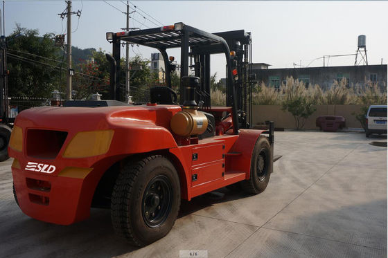 Yuchai ENGINE 3000mm Tiang FD120 12 Ton 2.6k Pengangkat Forklift Diesel