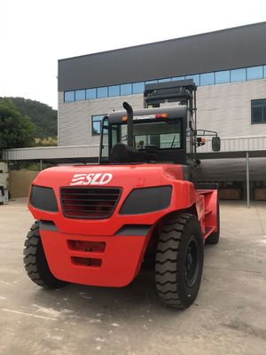 15t 15000 Kgs Tilt Angle Heavy Duty Forklift Untuk aplikasi tugas berat