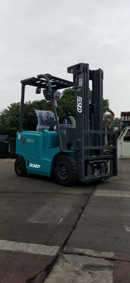 Truk Forklift Listrik Bertenaga Baterai Lithium Ion 1,5 TON 3m