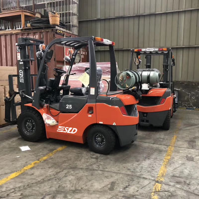 4 Arah Directional Power Shift 2.5T Gasoline LPG Forklift Loader