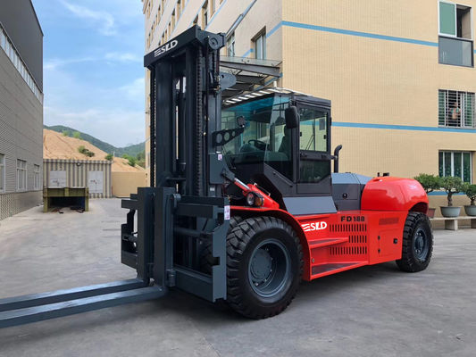 FD180 18 Ton 16 Ton Keseimbangan Pembakaran Truk Forklift Diesel