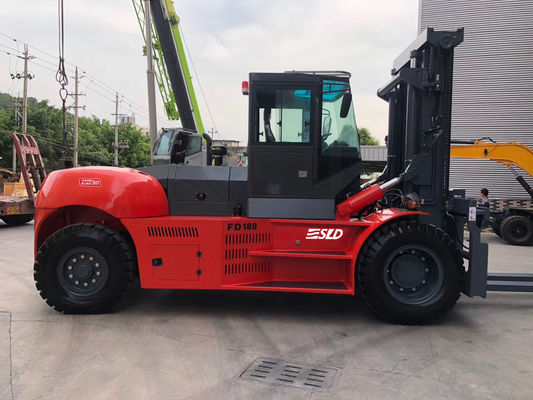 CPCD180 Forklift Angkat Berat 18t 3,5m dengan Pergeseran Sisi Pemosisian