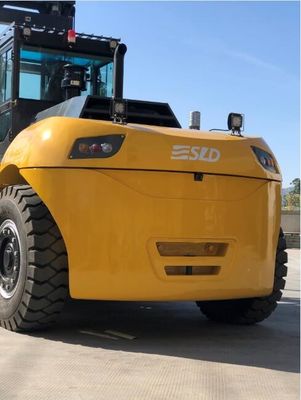 Mesin CUMMINS Forklift Angkat Berat Diesel SLD Diadopsi 25ton 35 Ton