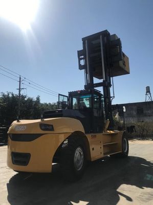 Penanganan Material Container Forklift Angkat Berat 25t 28 Ton Electronic Powershift