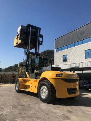 Penanganan Material Container Forklift Angkat Berat 25t 28 Ton Electronic Powershift
