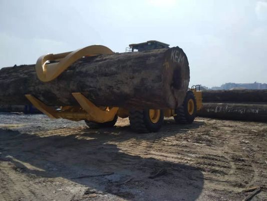 Transmisi Hidraulik 10 12 15 20T Wood Timber Log Loader