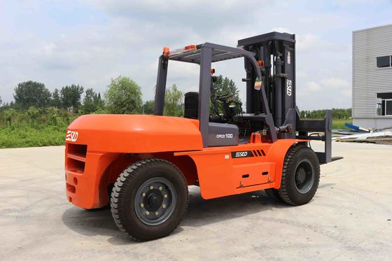 Transmisi Hidrolik Fork Positioner Truk Forklift Diesel Dengan Mesin ISUZU
