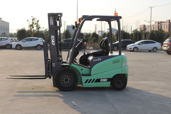 CPD25 2.5T 48V AC Motor Mini Electric Forklift Truck Dengan Curtis Controller