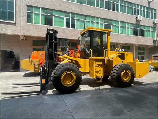 Forklift Medan Kasar Mesin Weichai Dengan Beban 20 Ton